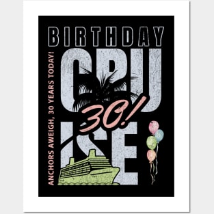 Birthday Cruise 30 Posters and Art